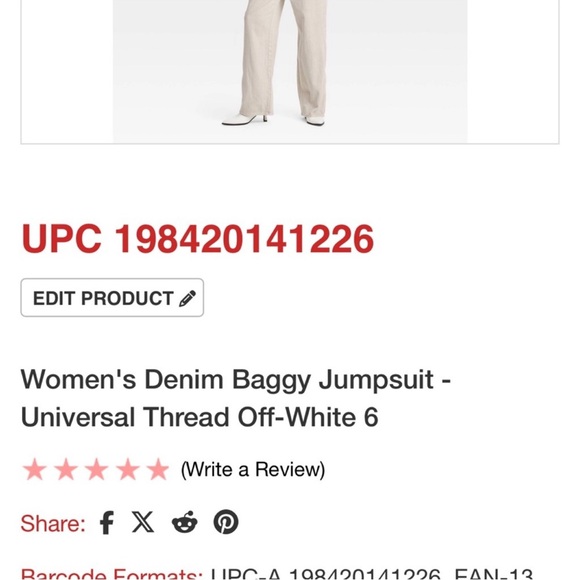 Universal Thread Light Tan Jumpsuit - Picture 2 of 4